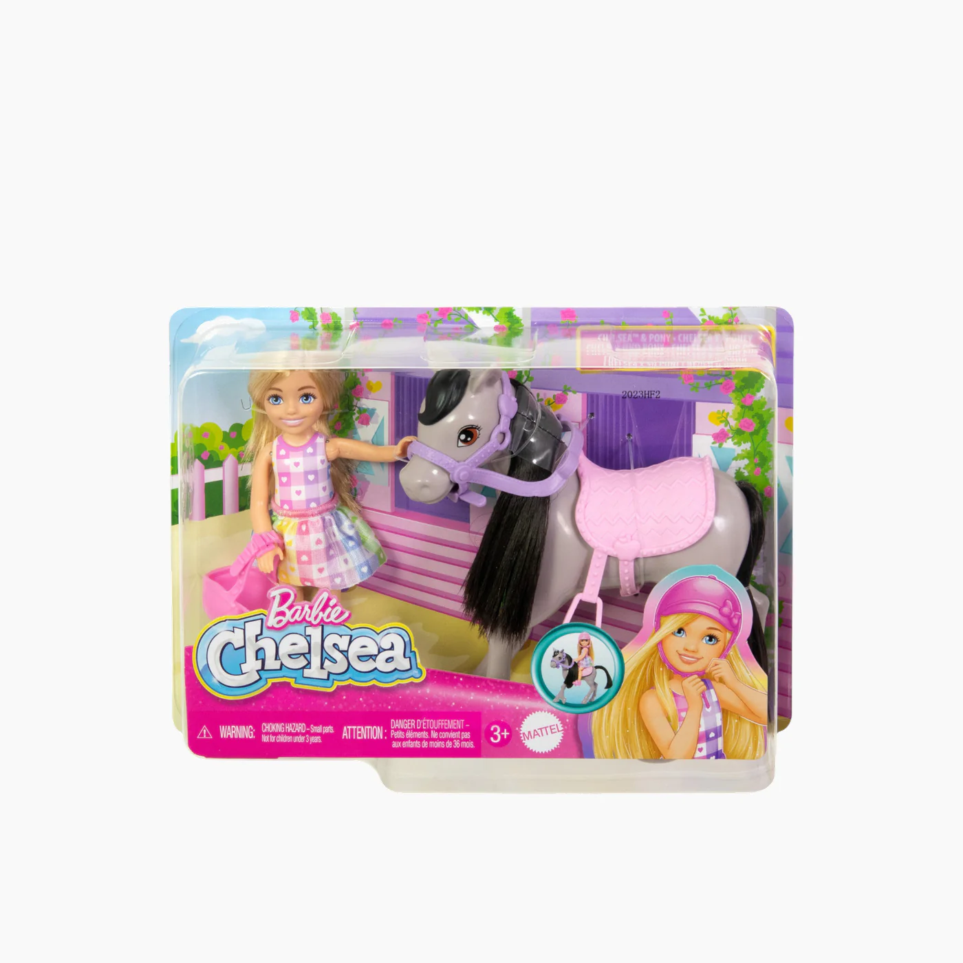 Mattel Barbie Club Chelsea & Pony- Blonde - Image 3