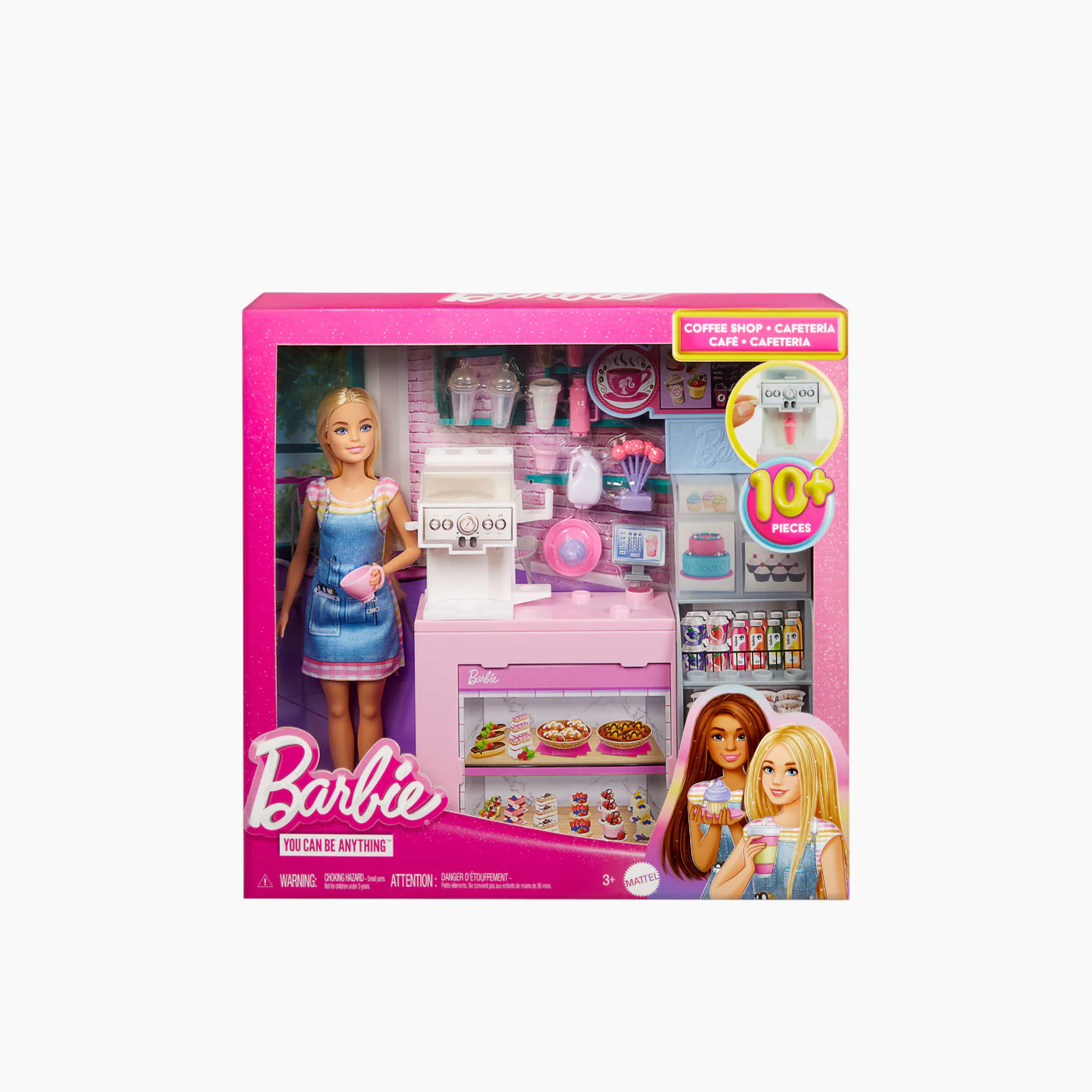 Mattel Barbie Coffee Shop Playset (Refreshed) - Image 3