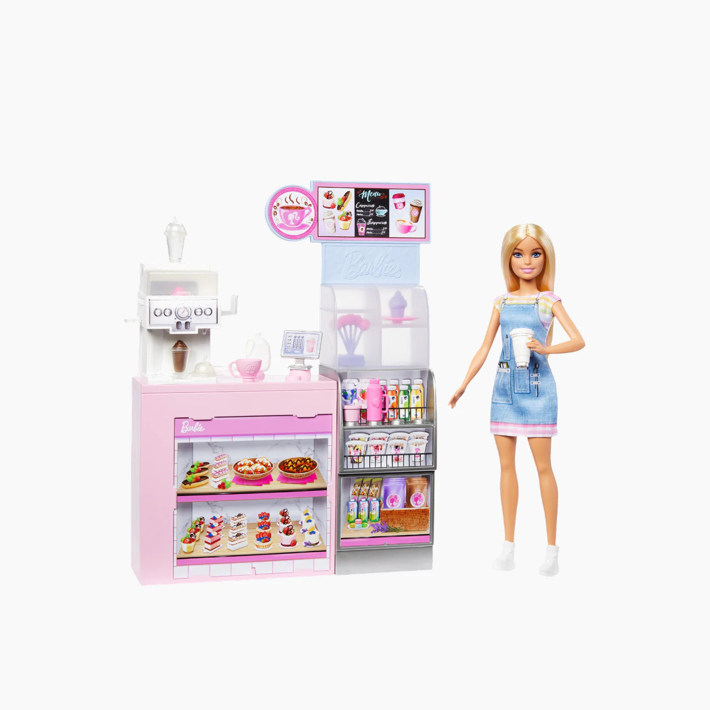 Mattel Barbie Coffee Shop Playset (Refreshed) - Image 4