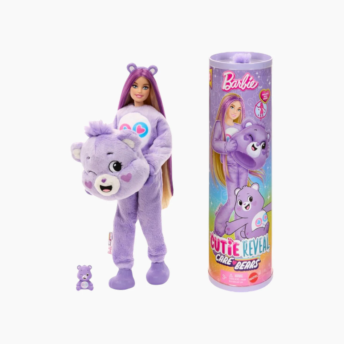 Mattel Barbie Cutie Reveal Care Bears Share Bear Blonde - Image 3