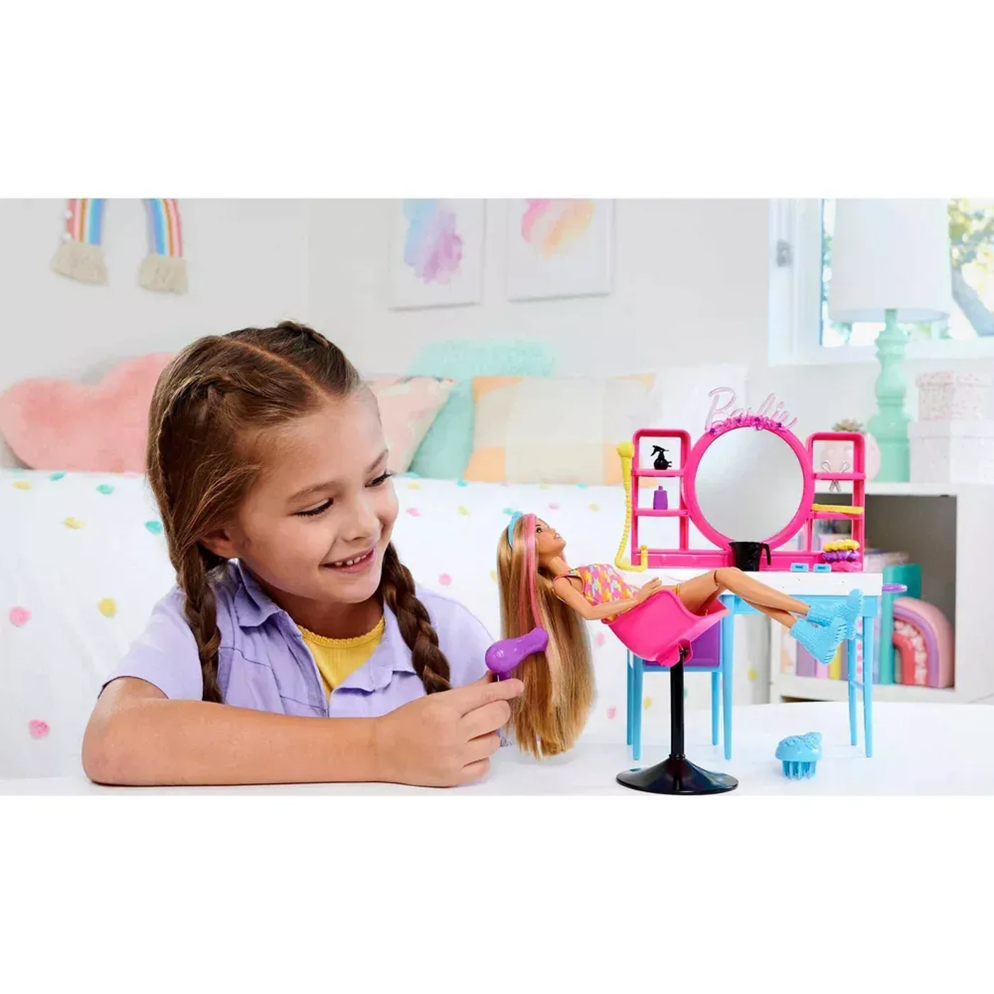 Mattel Barbie Hair Salon Playset - Image 6