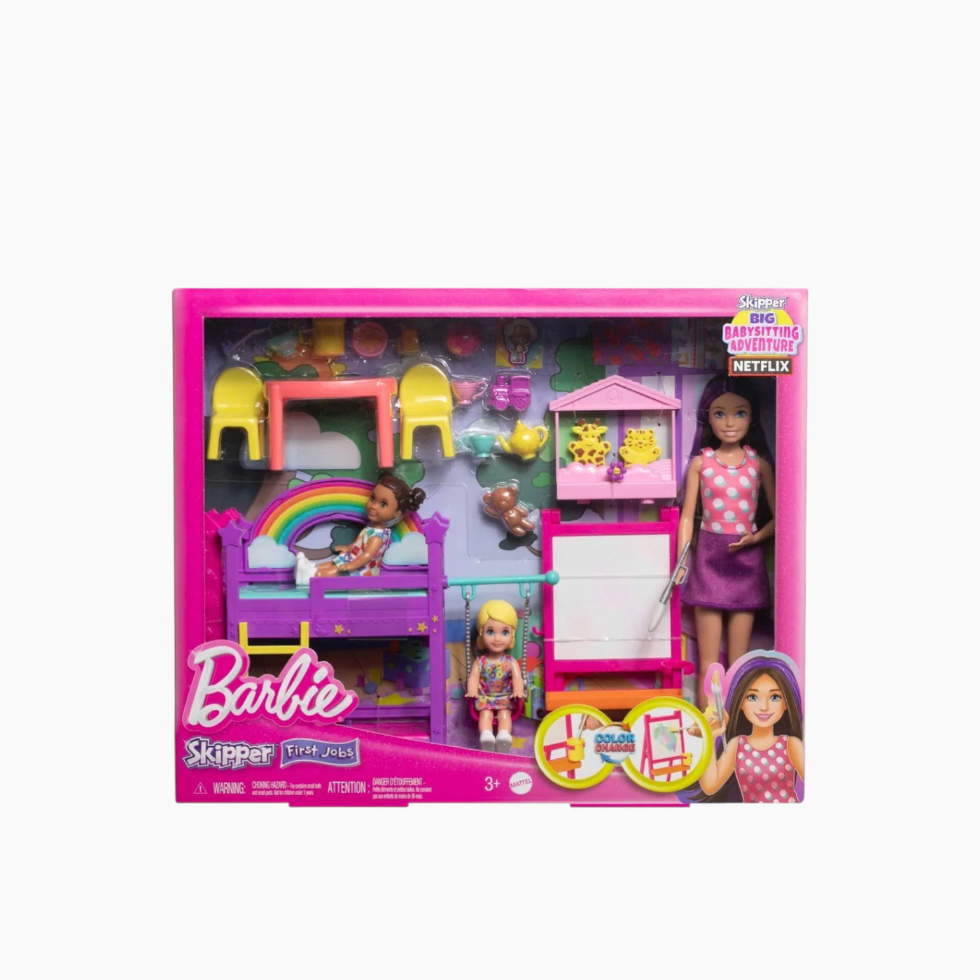 Mattel Barbie Skipper Babysitters Inc. Ultimate Daycare Playset - Image 3