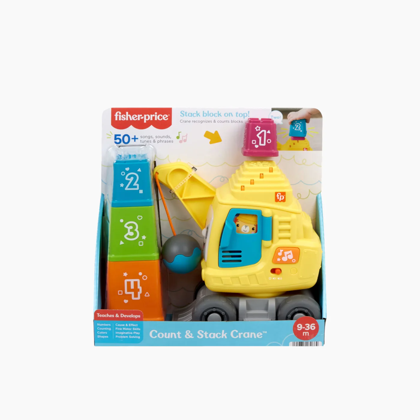 Mattel Count & Stack Crane - Image 2
