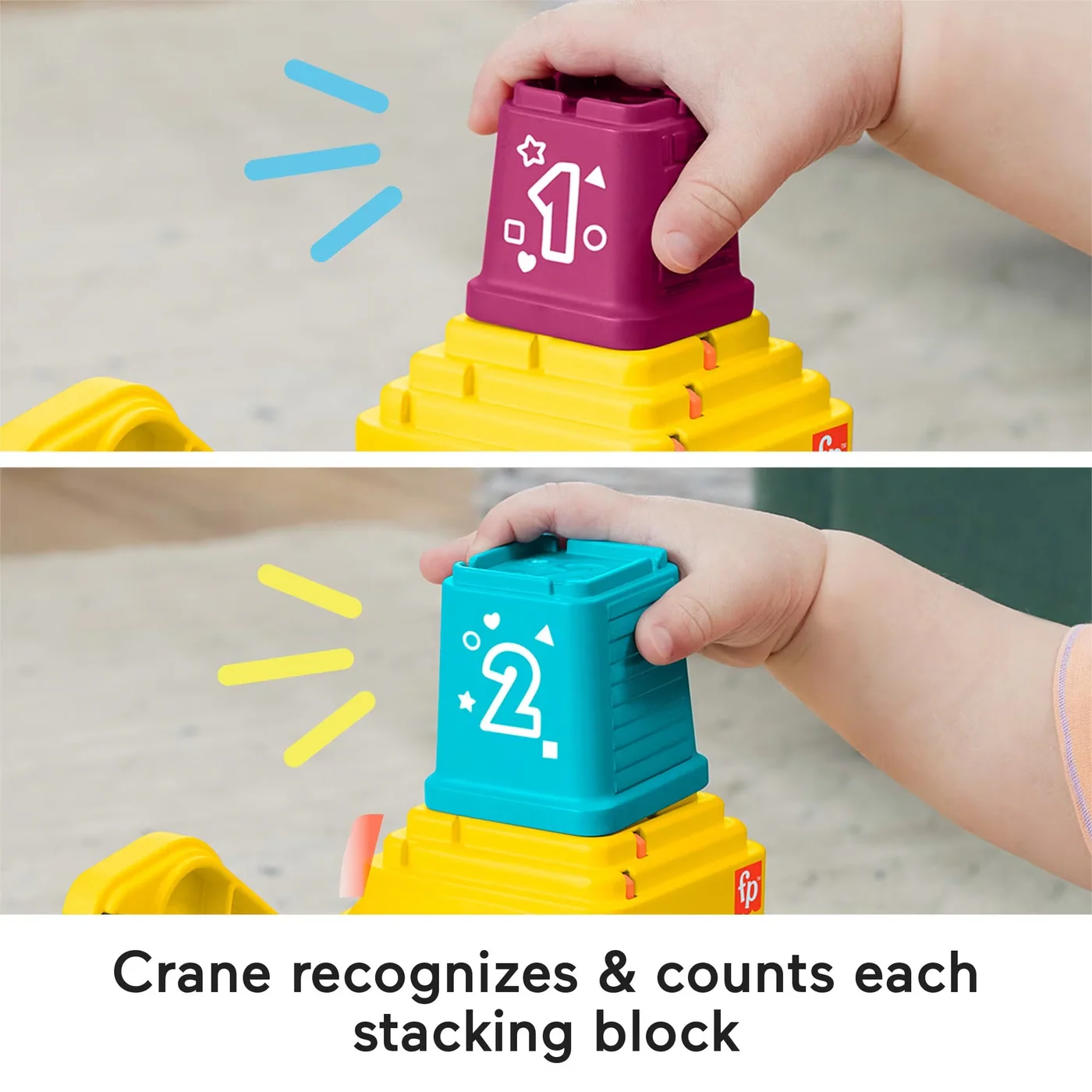 Mattel Count & Stack Crane - Image 6