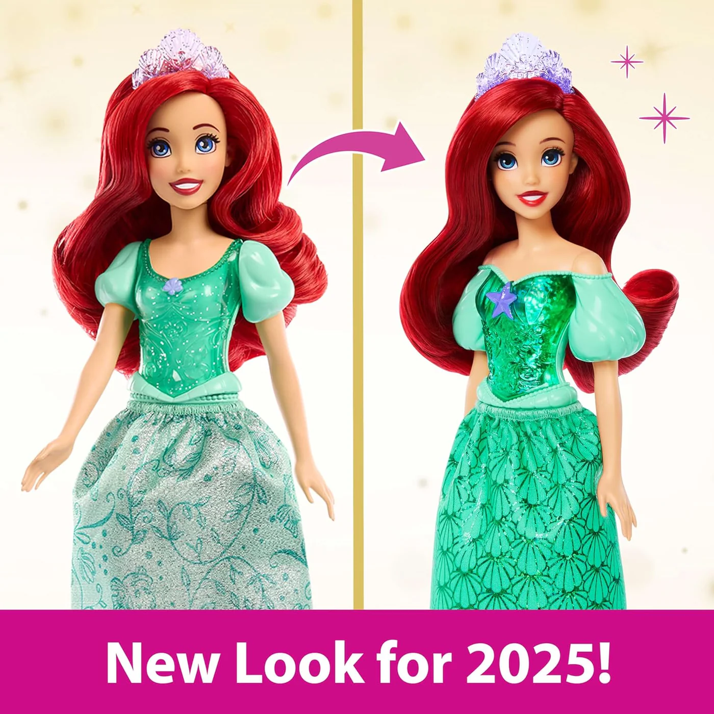 Mattel Disney Princess Core Doll - Ariel - Image 7