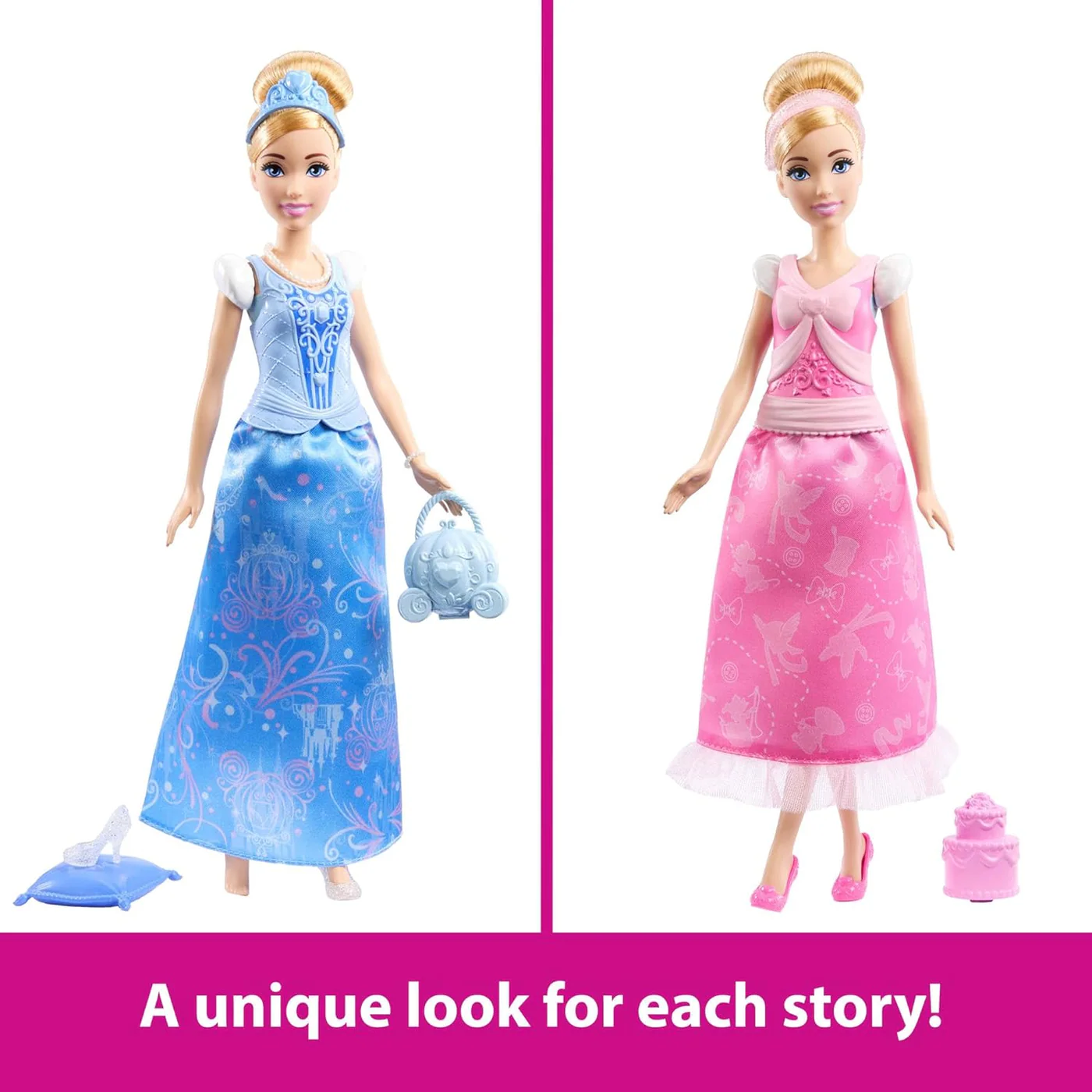 Mattel Disney Princess Story Doll - Cinderella - Image 6