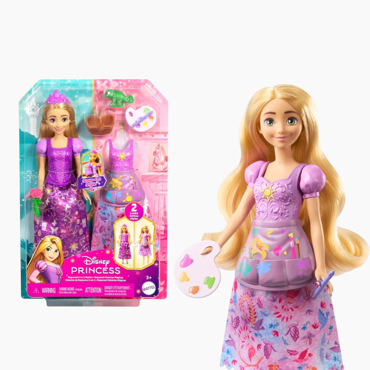 Mattel Disney Princess Story Doll - Rapunzel - Image 3