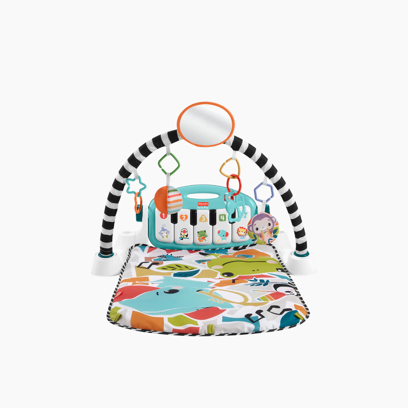 Mattel Glow & Grow Kick & Play Piano Gym - Image 2