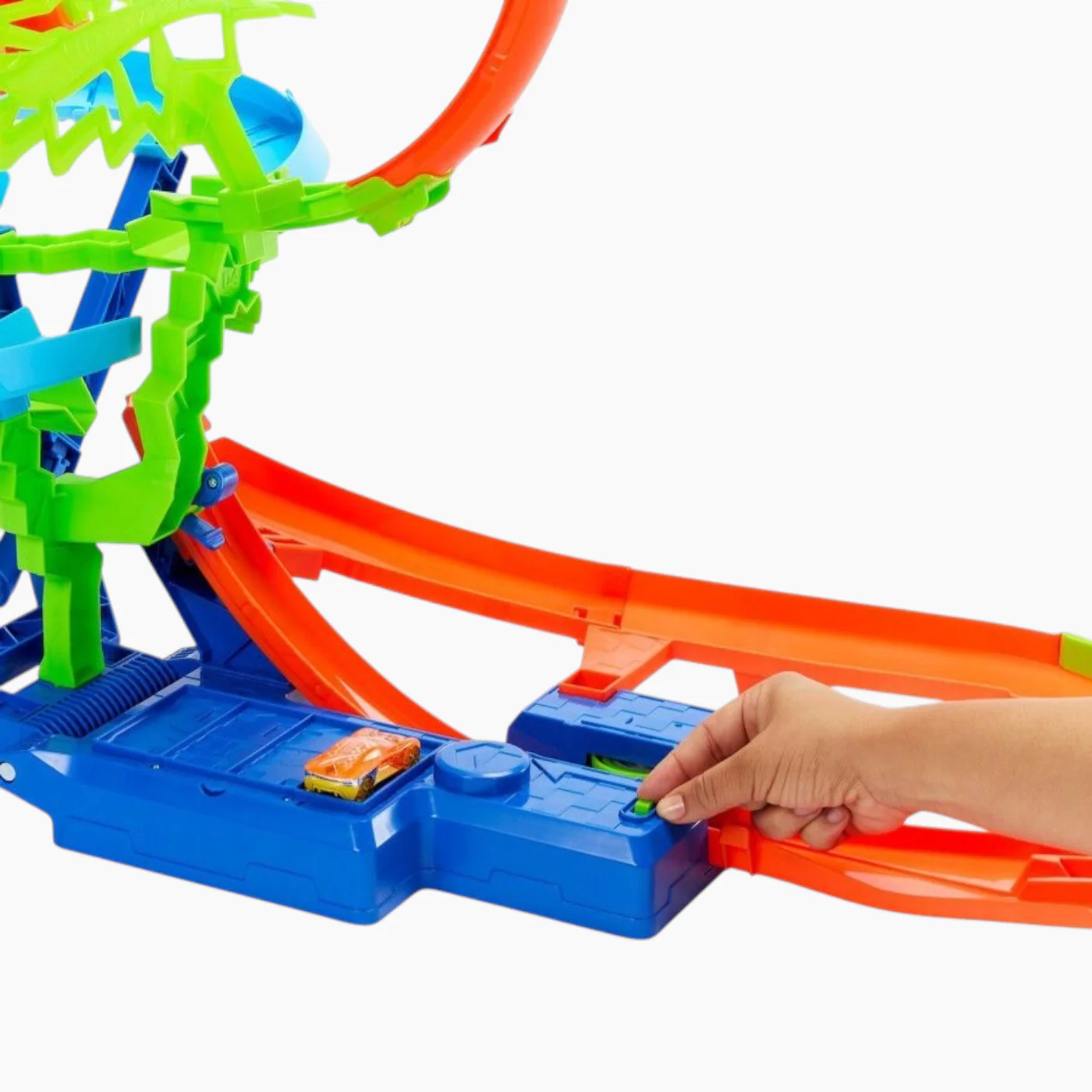 Hot Wheels Stunt Tracks Mid-Air Crash - Image 6