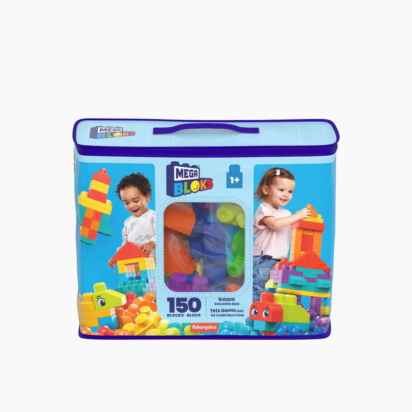 Mattel Mb Bigger Building Bag (150 Pcs) - Image 3