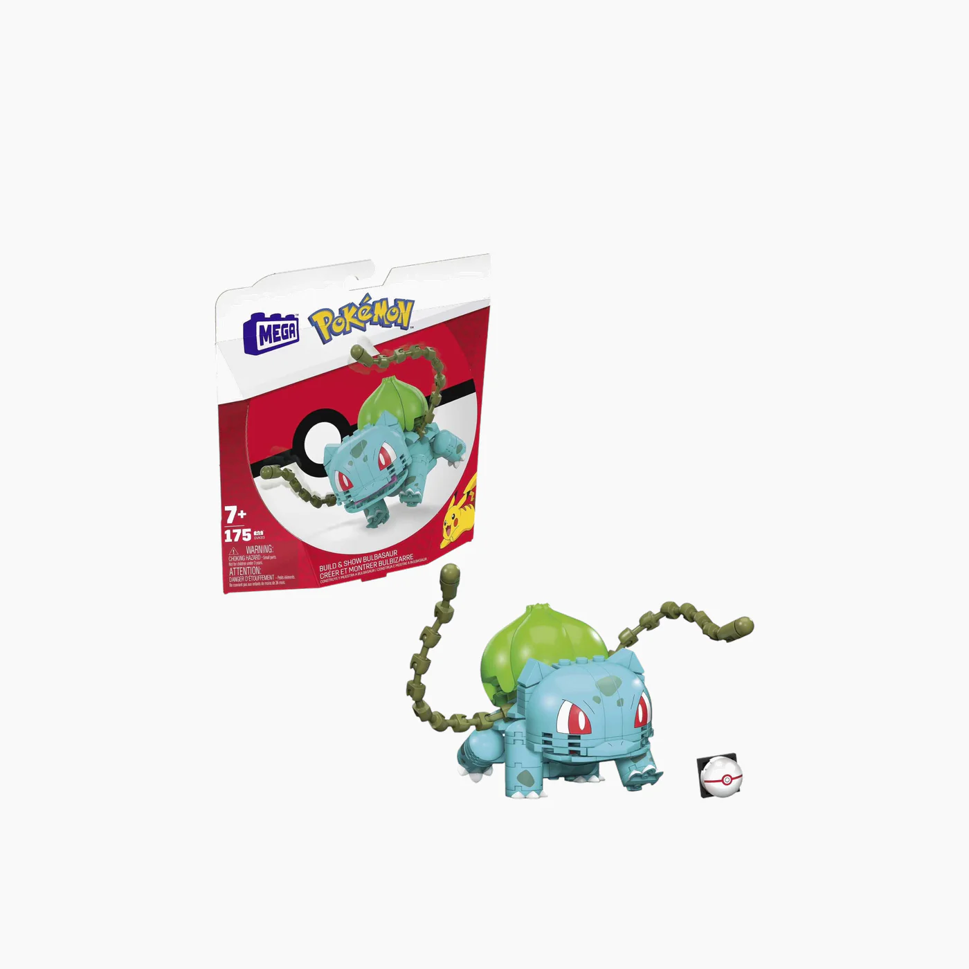 Mattel Pokémon Build & Show Bulbasaur - Image 4