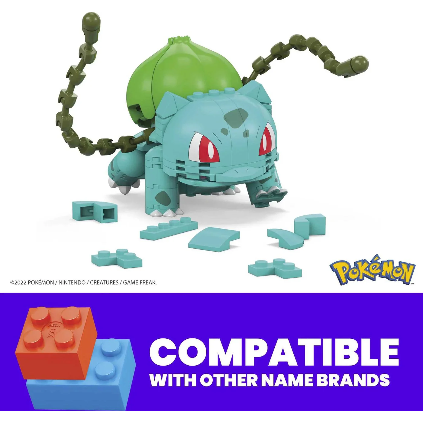 Mattel Pokémon Build & Show Bulbasaur - Image 5