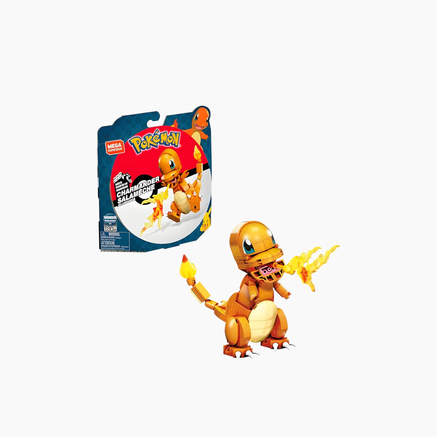 Mattel Pokémon Build & Show Charmander - Image 3