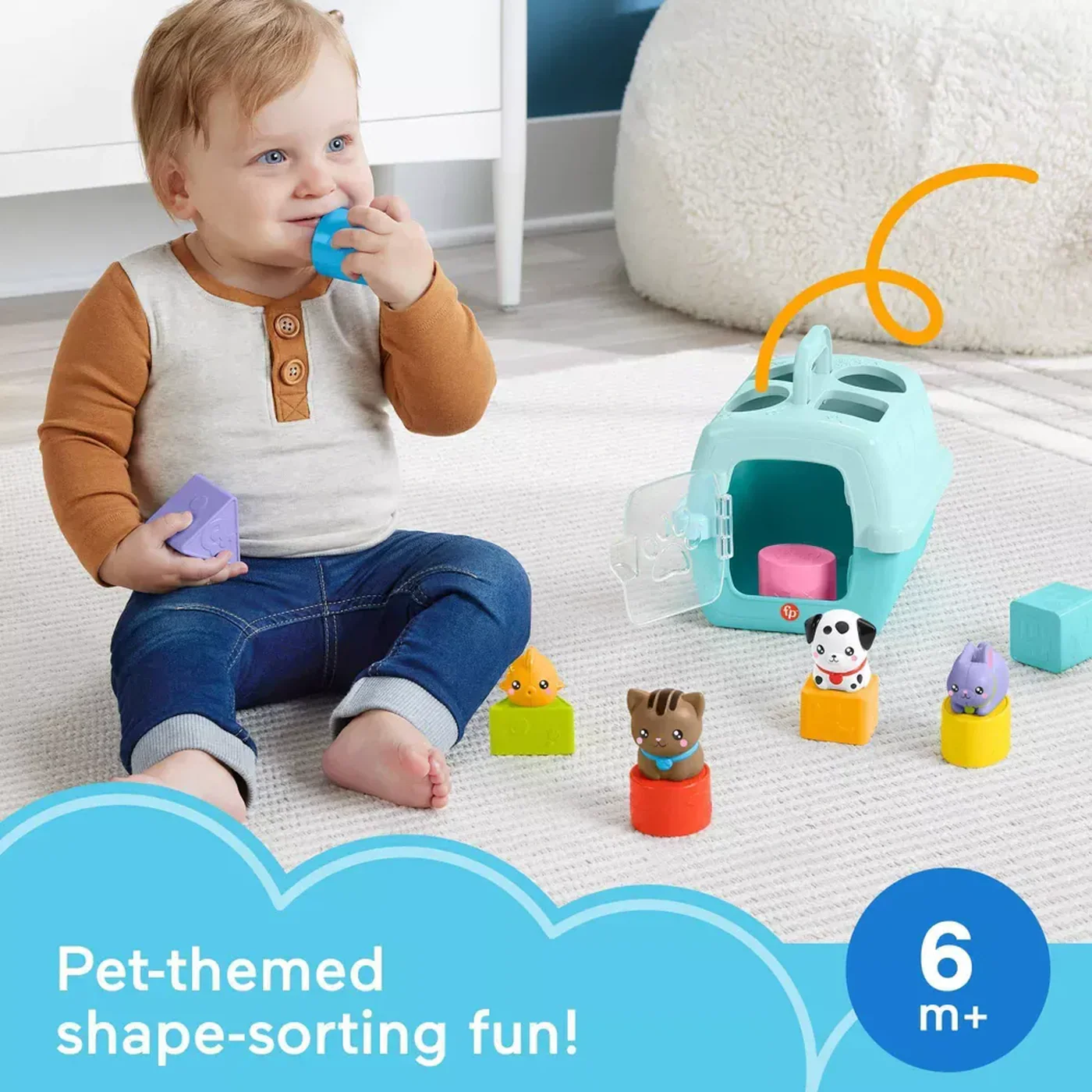 Mattel Sort & Play Pet Carrier - Image 3