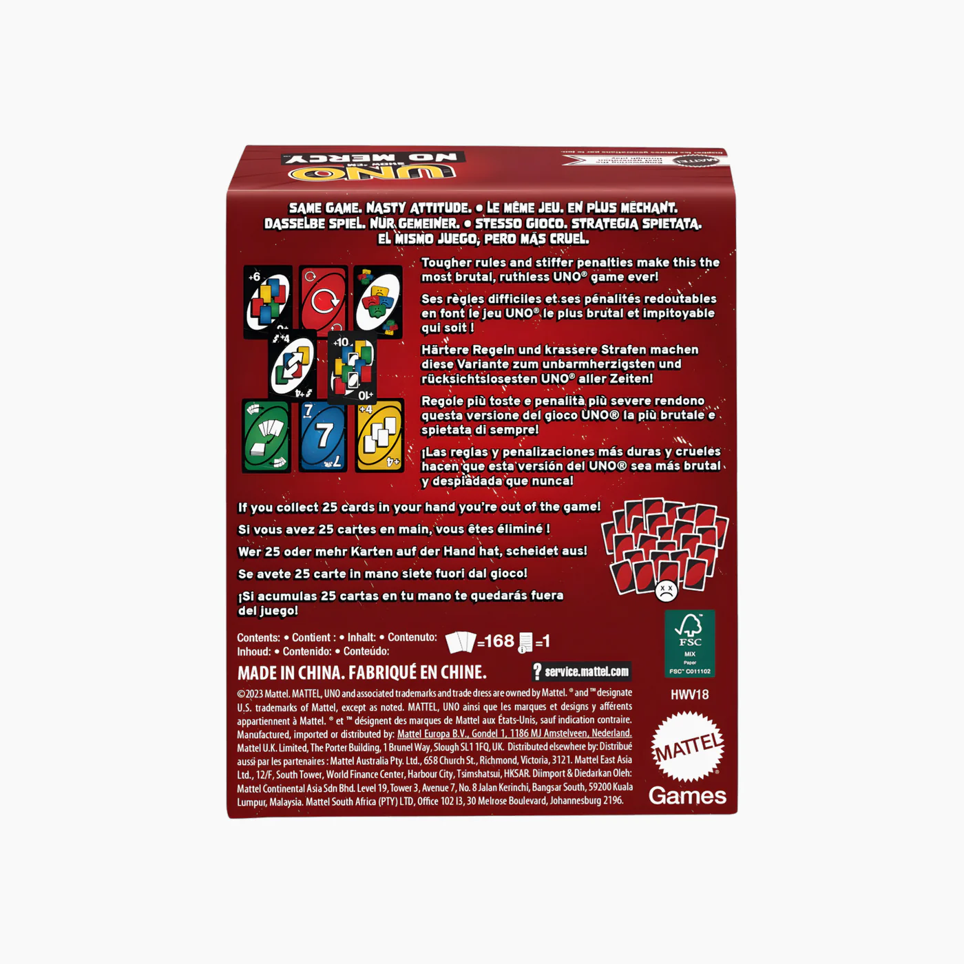 Mattel UNO No Mercy - Image 5