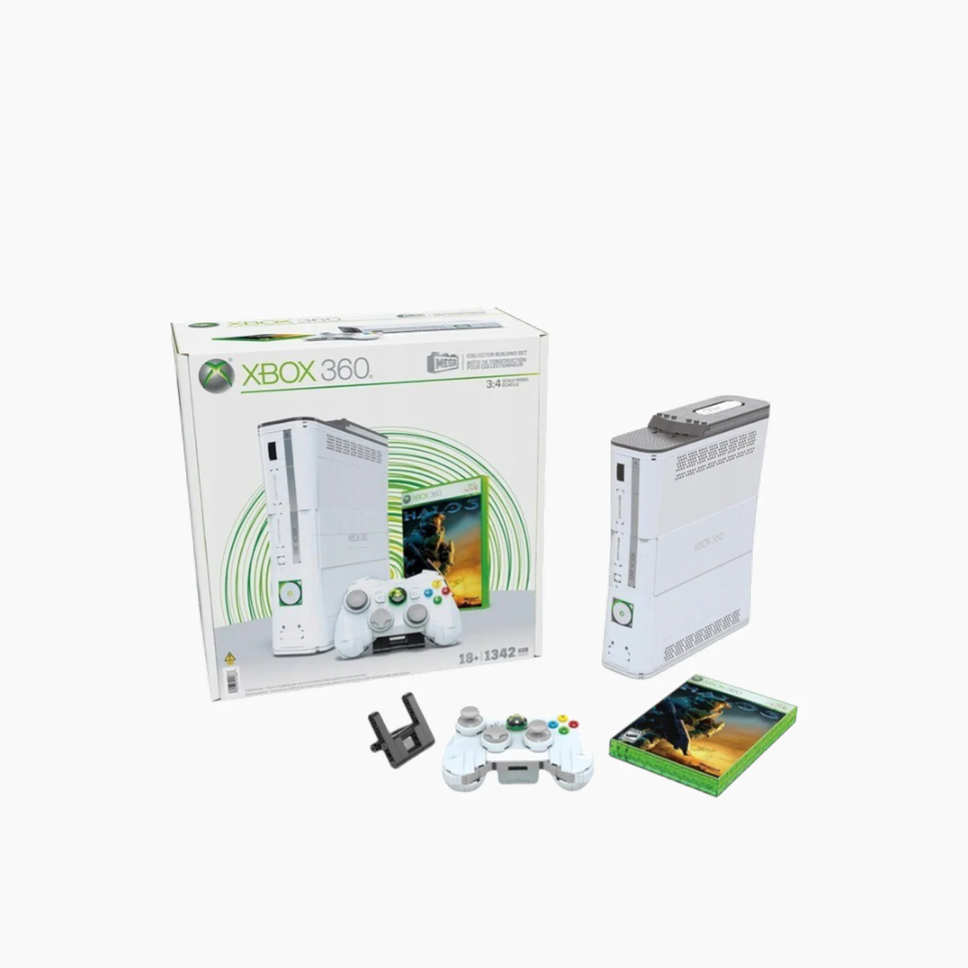 Mattel Microsoft Xbox 360 Collector Blocks Building Set 1342 Pcs - Image 3