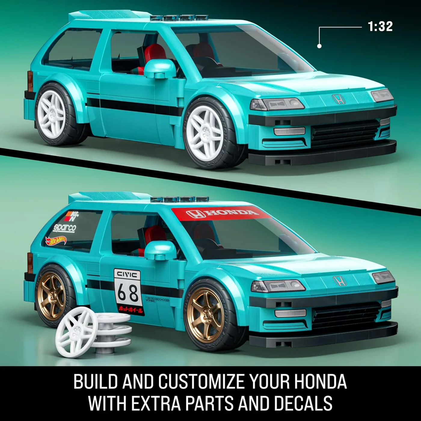Hot Wheels MBS HW Speed Honda Custom 90 Civic EF - Image 5