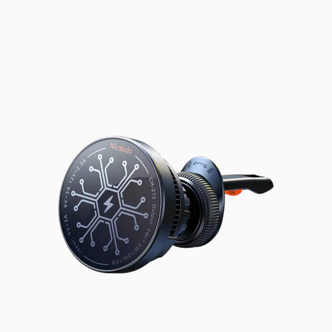 MCDODO CH-2130 Magnetic Radiator Wireless Car Charger (15W) - Image 2
