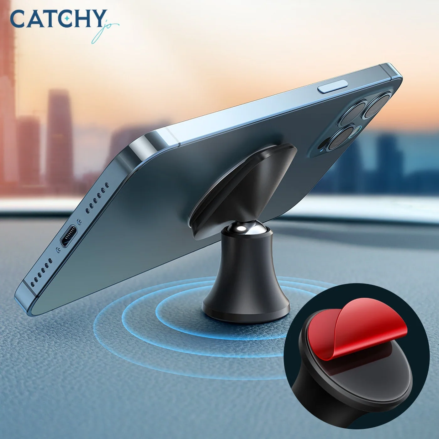 MCDODO CM-8490 Magnetic Car Holder - Image 4