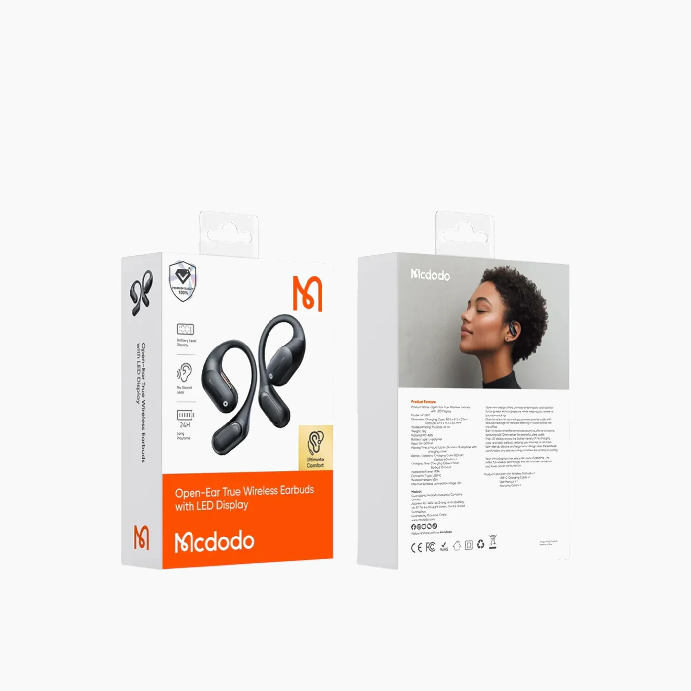MCDODO HP-007 Open-Ear True Wireless Earbuds - Image 10