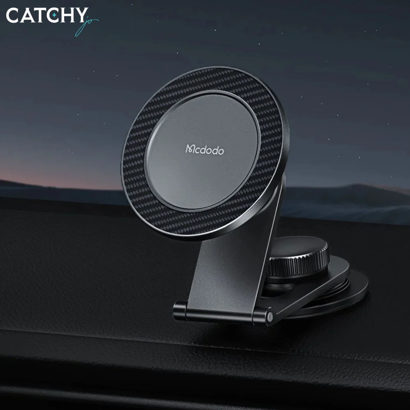 MCDODO Magnetic Car Phone Holder - Image 2