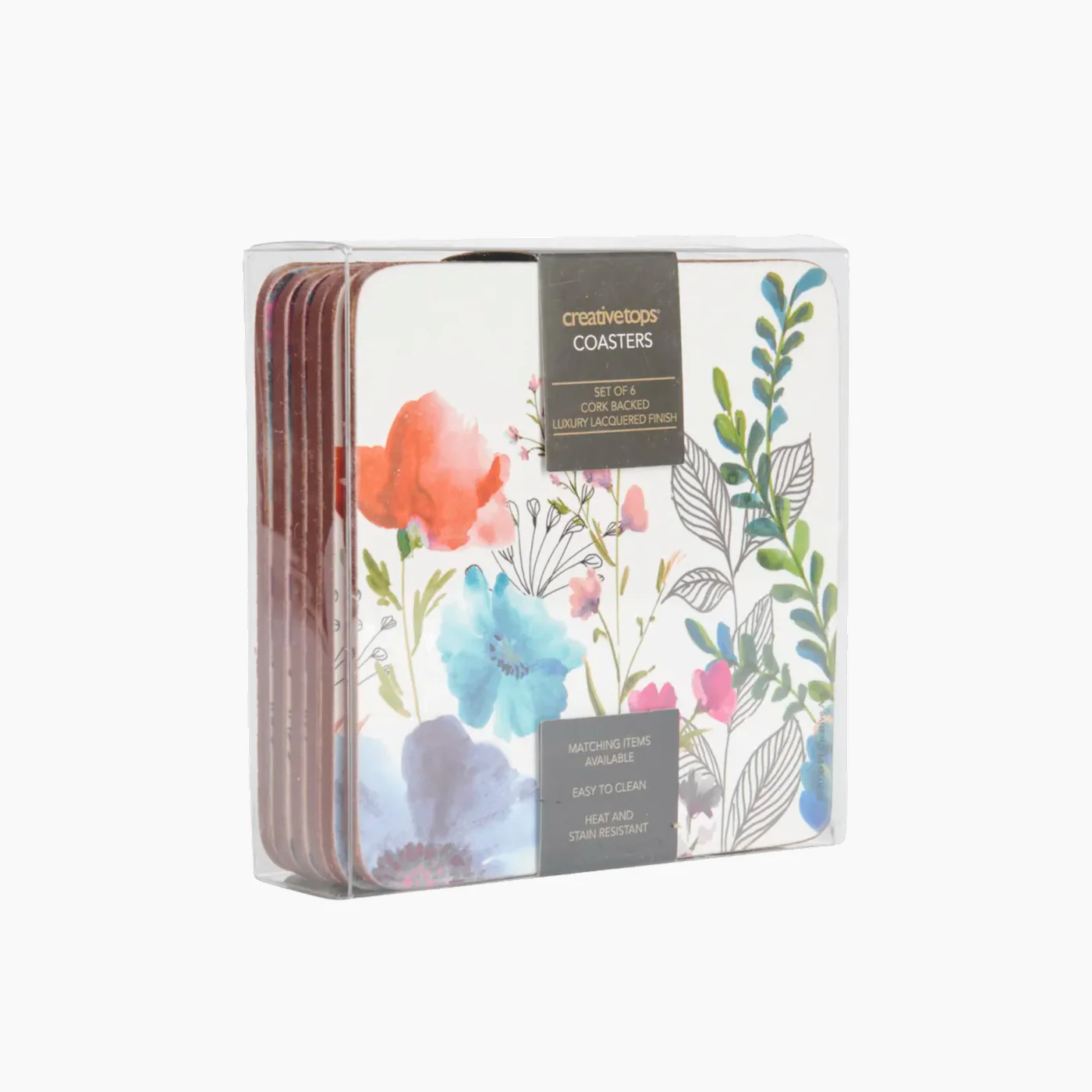 Kitchencraft Meadow Floral Coasters - Image 3
