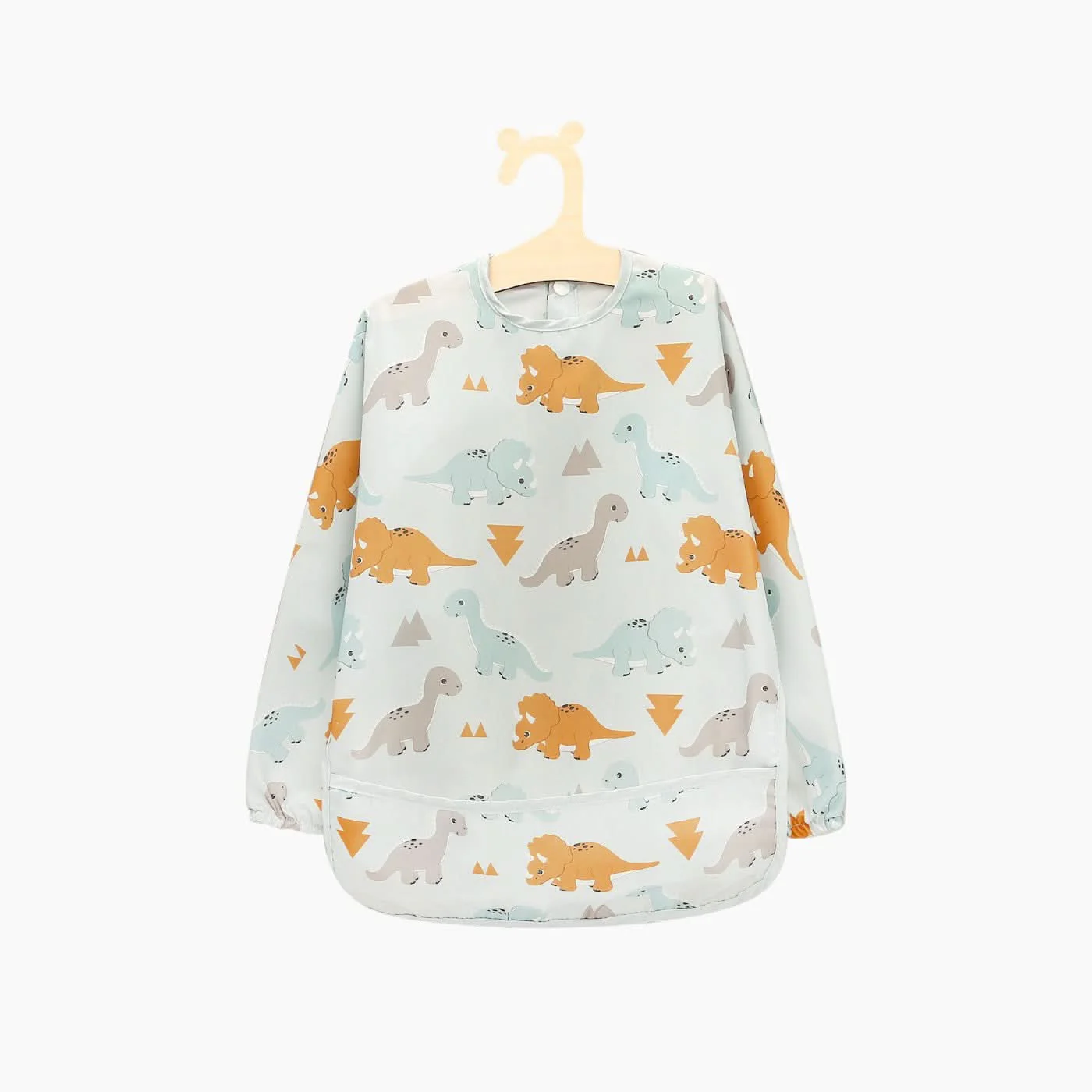 Babyccino Medium Long Sleeve Bib - Image 3