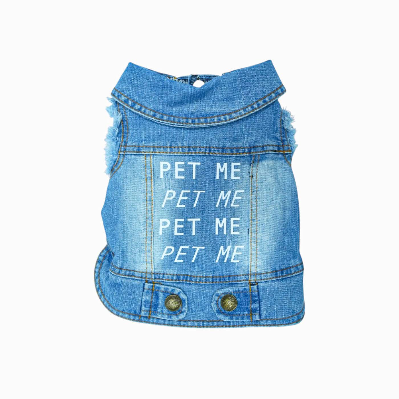 Best Buddies Dog Jeans Jacket - Image 11