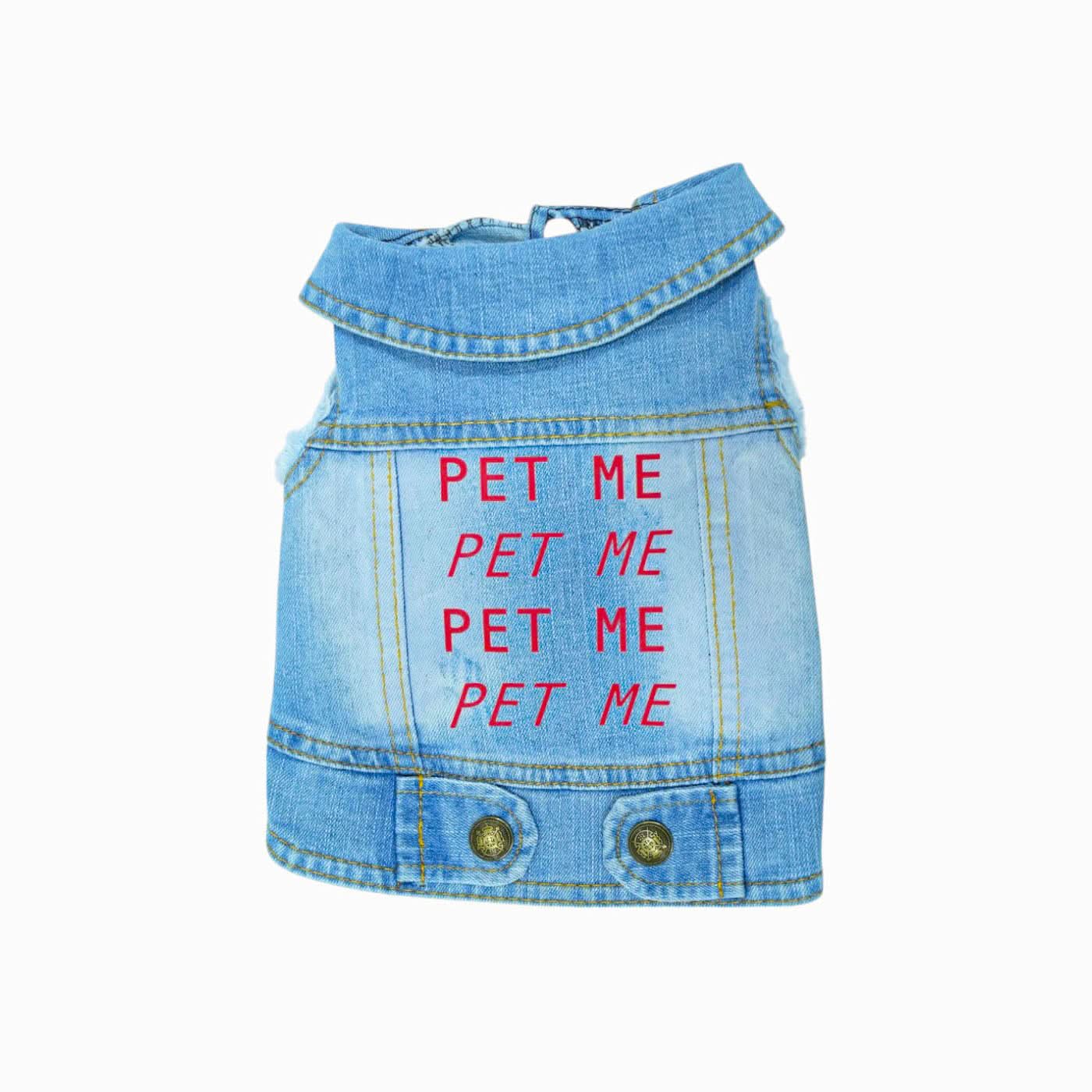 Best Buddies Dog Jeans Jacket - Image 16