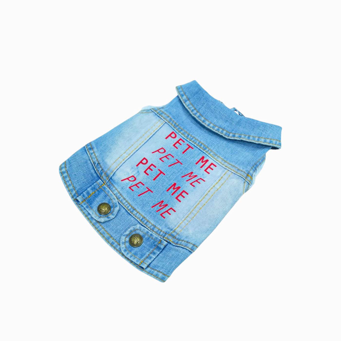 Best Buddies Dog Jeans Jacket - Image 17