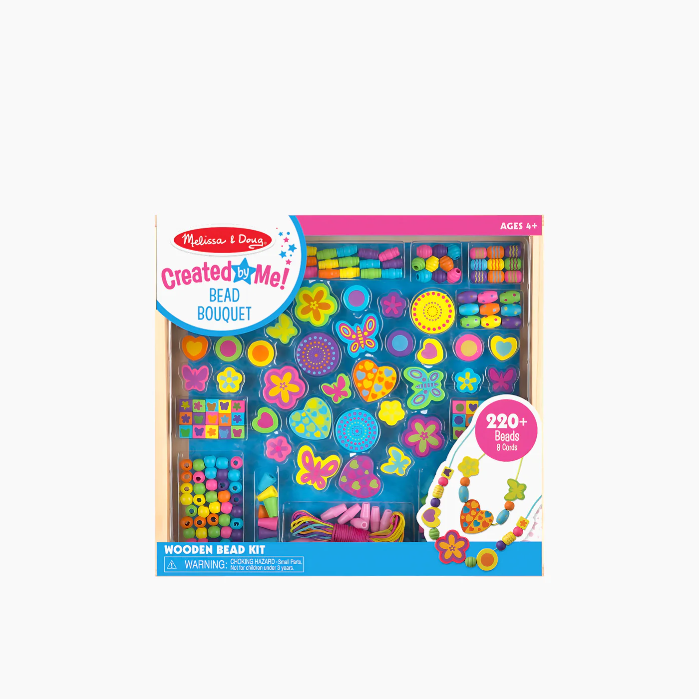 Melissa & Doug Bead Bouquet Wooden Bead Kit