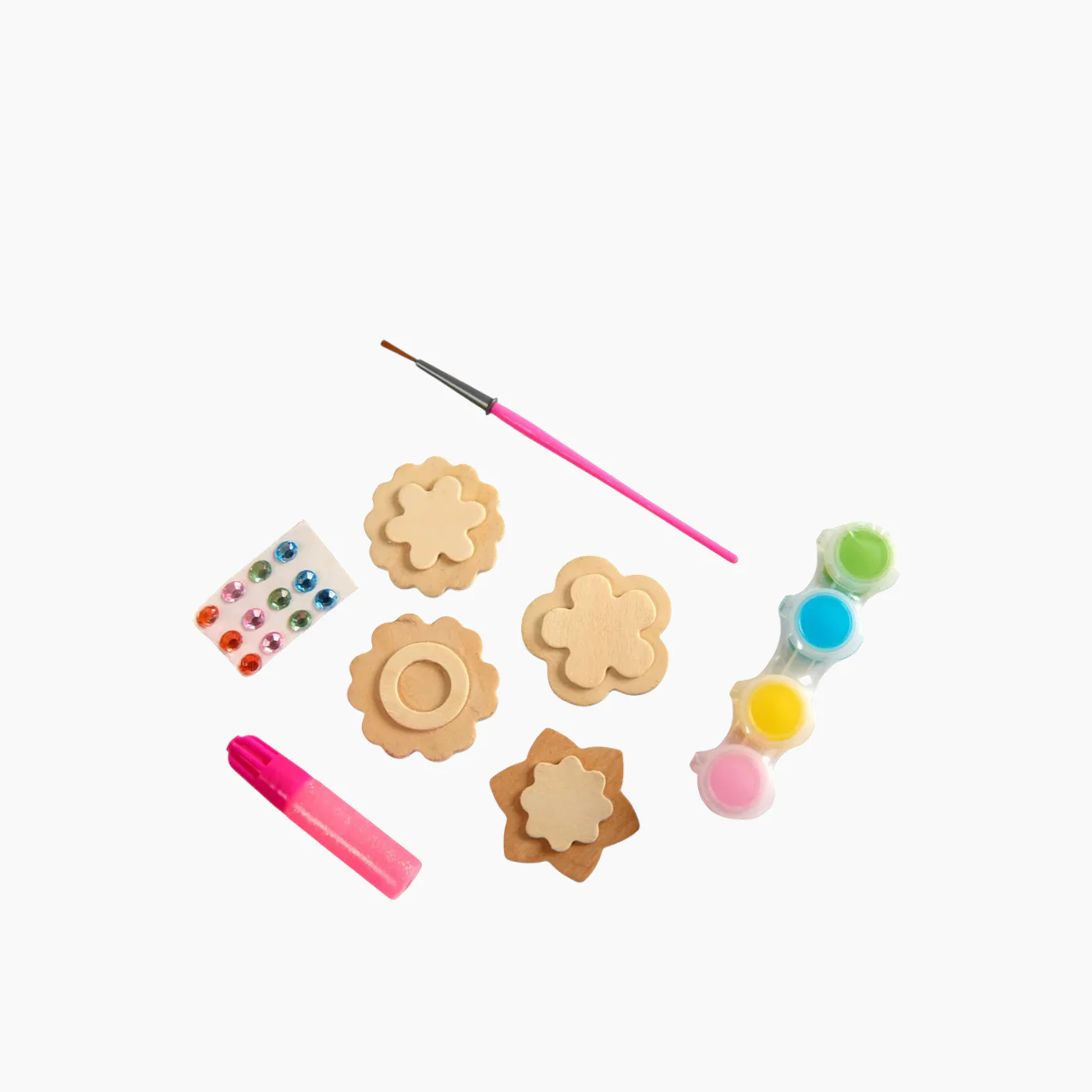 Melissa & Doug Created by Me! Jewelry Box Wooden Craft Kit - Image 9
