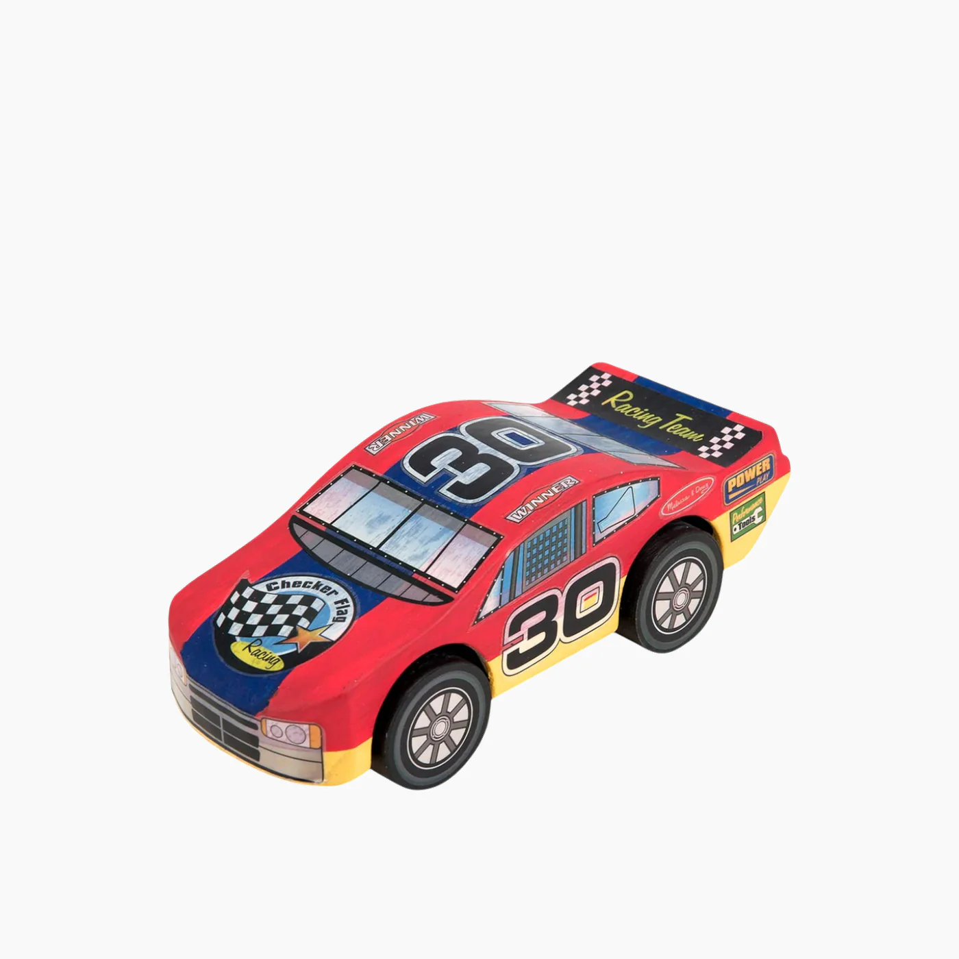 Melissa & Doug Wooden Race Car Craft Kit - Image 2