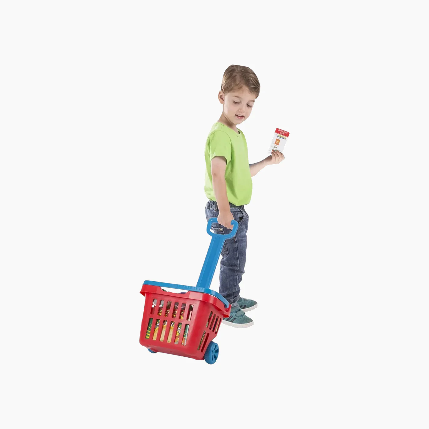 Melissa & Doug Fill & Roll Grocery Basket Play Set - Image 4