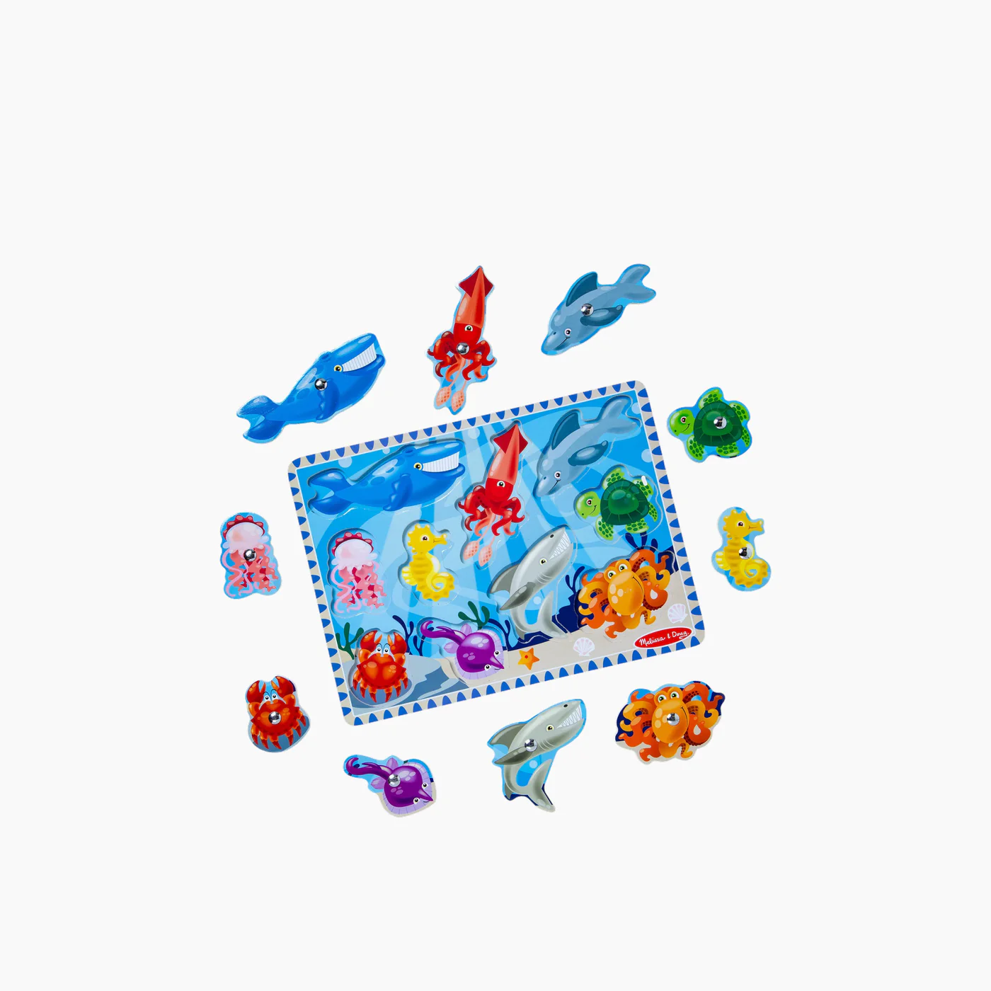 Melissa & Doug Fishing Magnetic Puzzle - Image 3