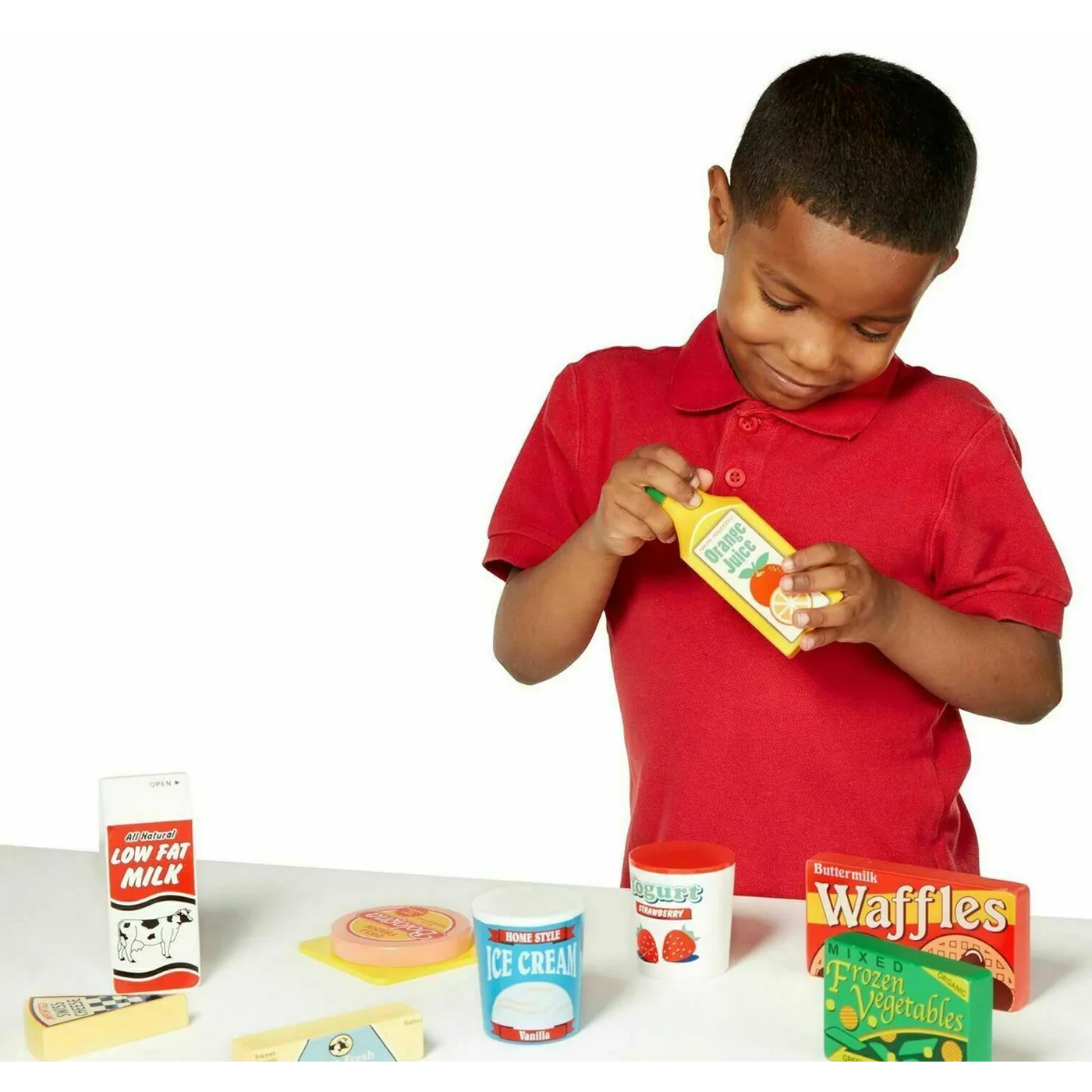Melissa & Doug Fridge Food Set Play Food - Image 3