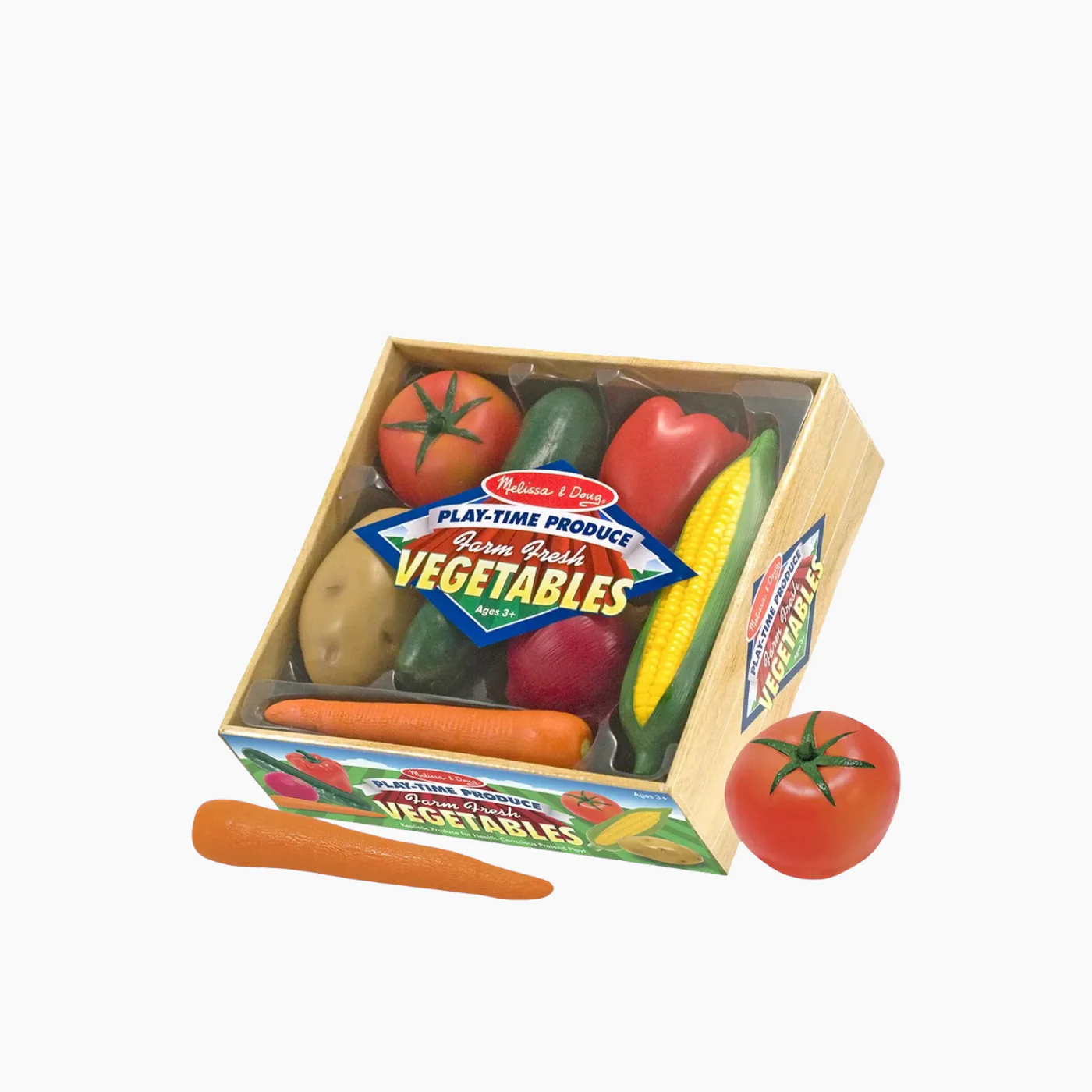 Melissa & Doug Play-Time Produce Vegetables - Image 4
