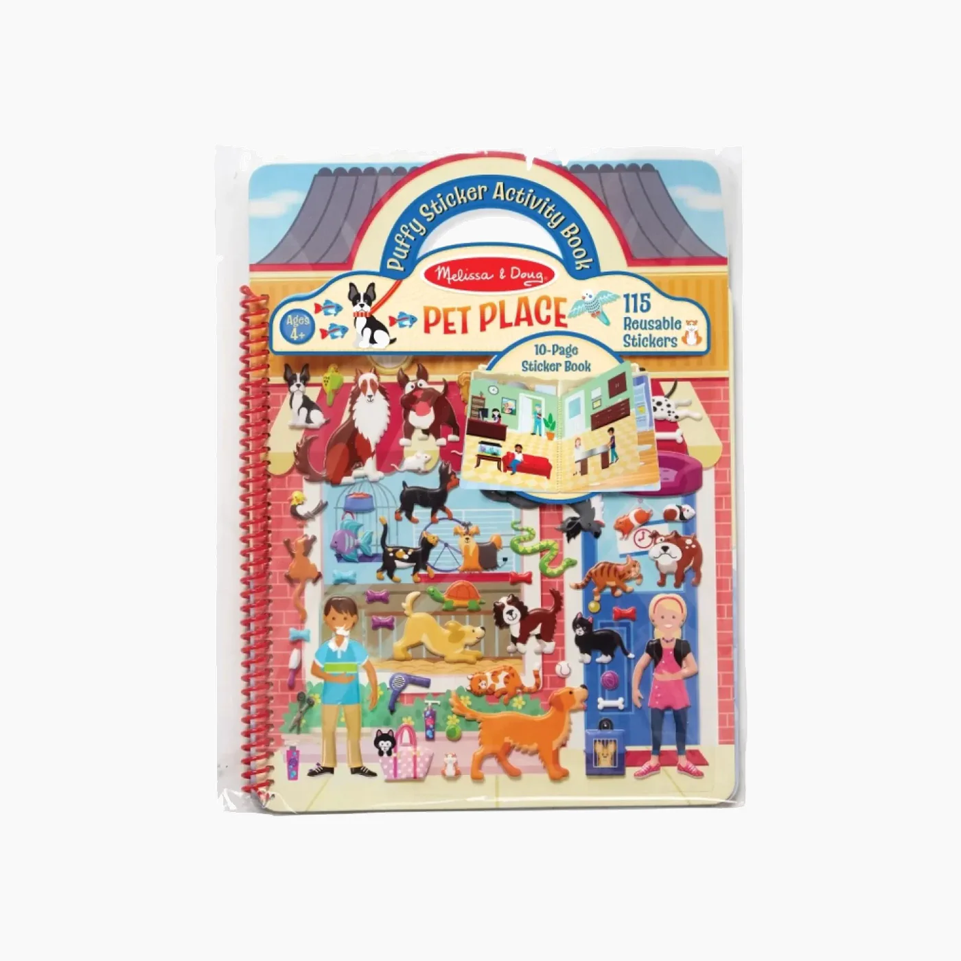 Melissa & Doug Puffy Sticker Activity Book