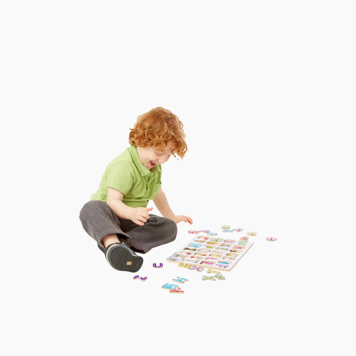 Melissa & Doug See-Inside Numbers Peg Puzzle - Image 4