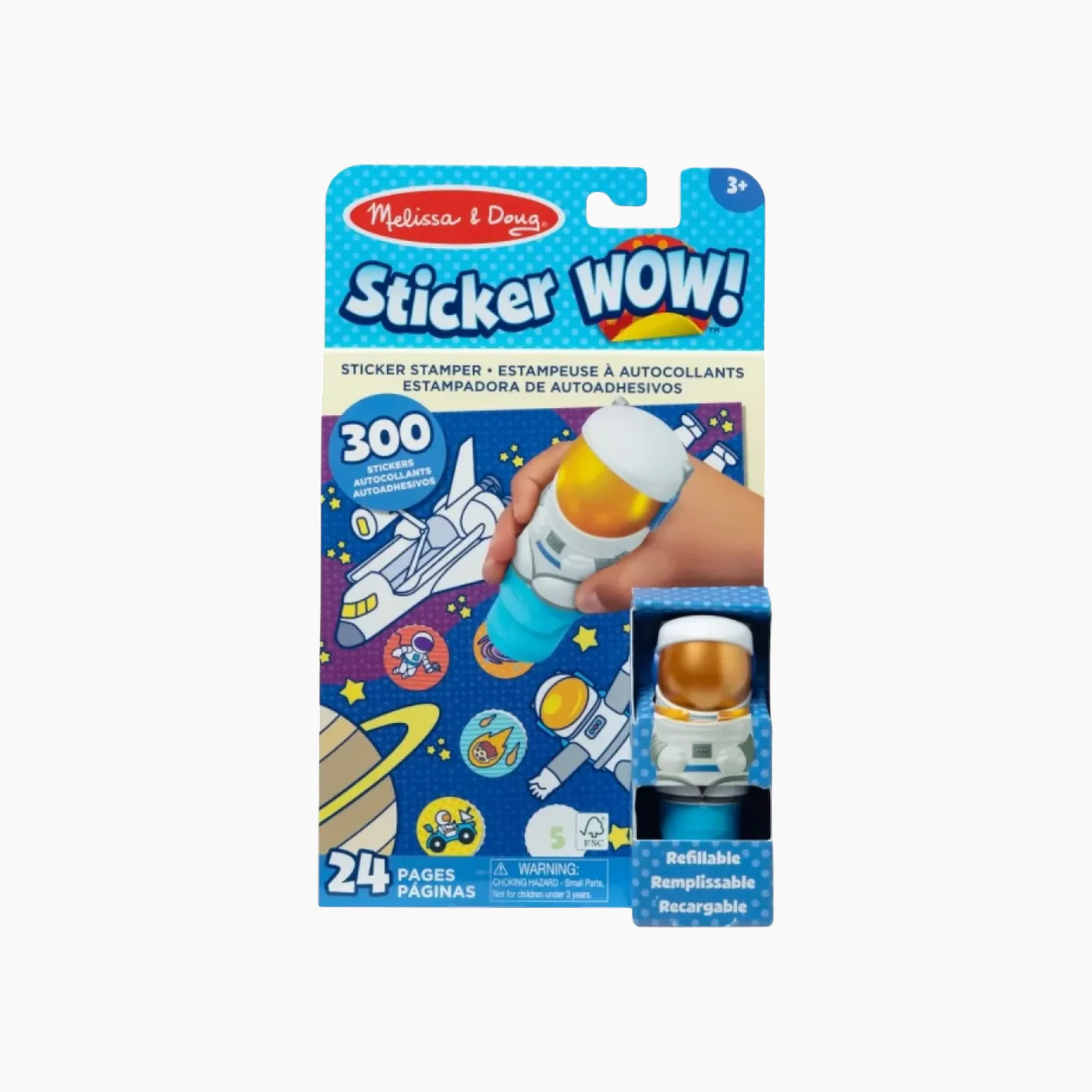 Melissa & Doug Sticker Wow! Activity Pad & Sticker Stamper - Image 14