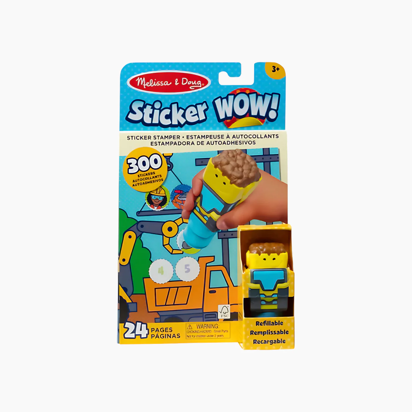 Melissa & Doug Sticker Wow! Activity Pad & Sticker Stamper - Image 15