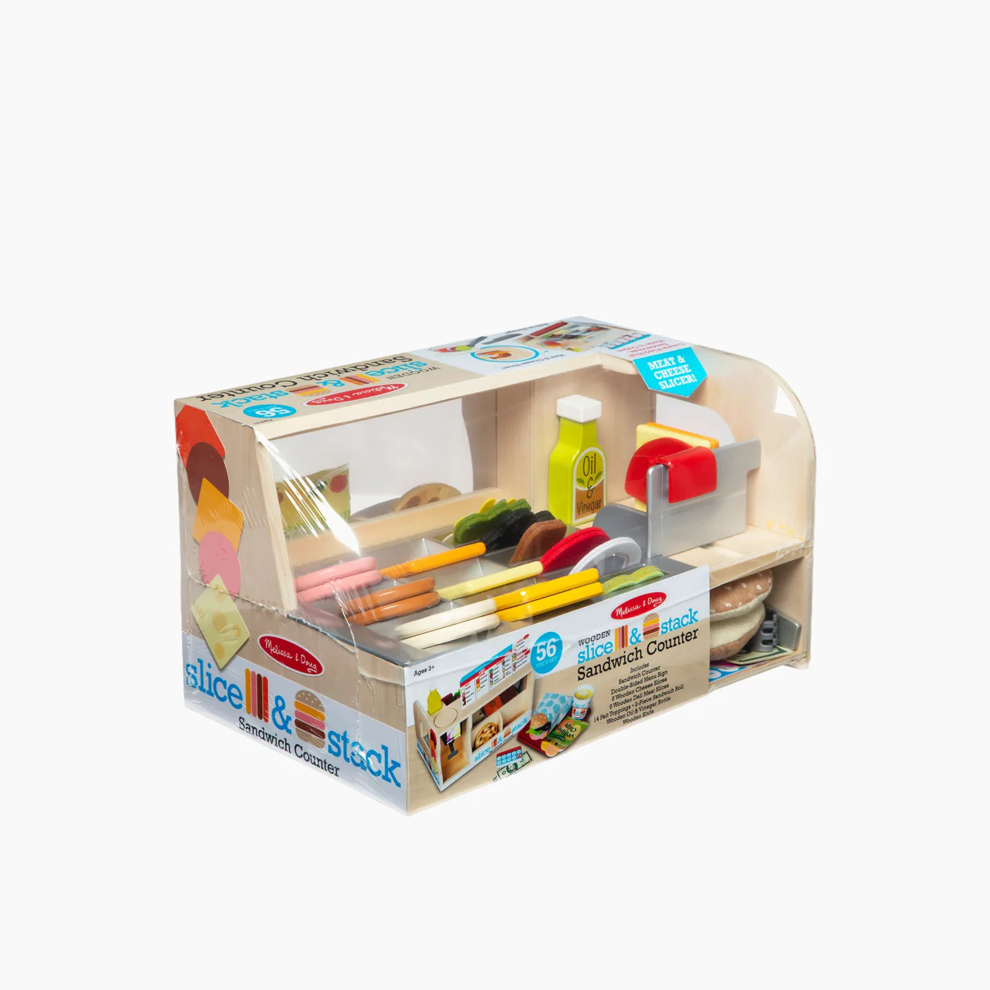 Melissa & Doug Wooden Sandwich Counter - Image 3