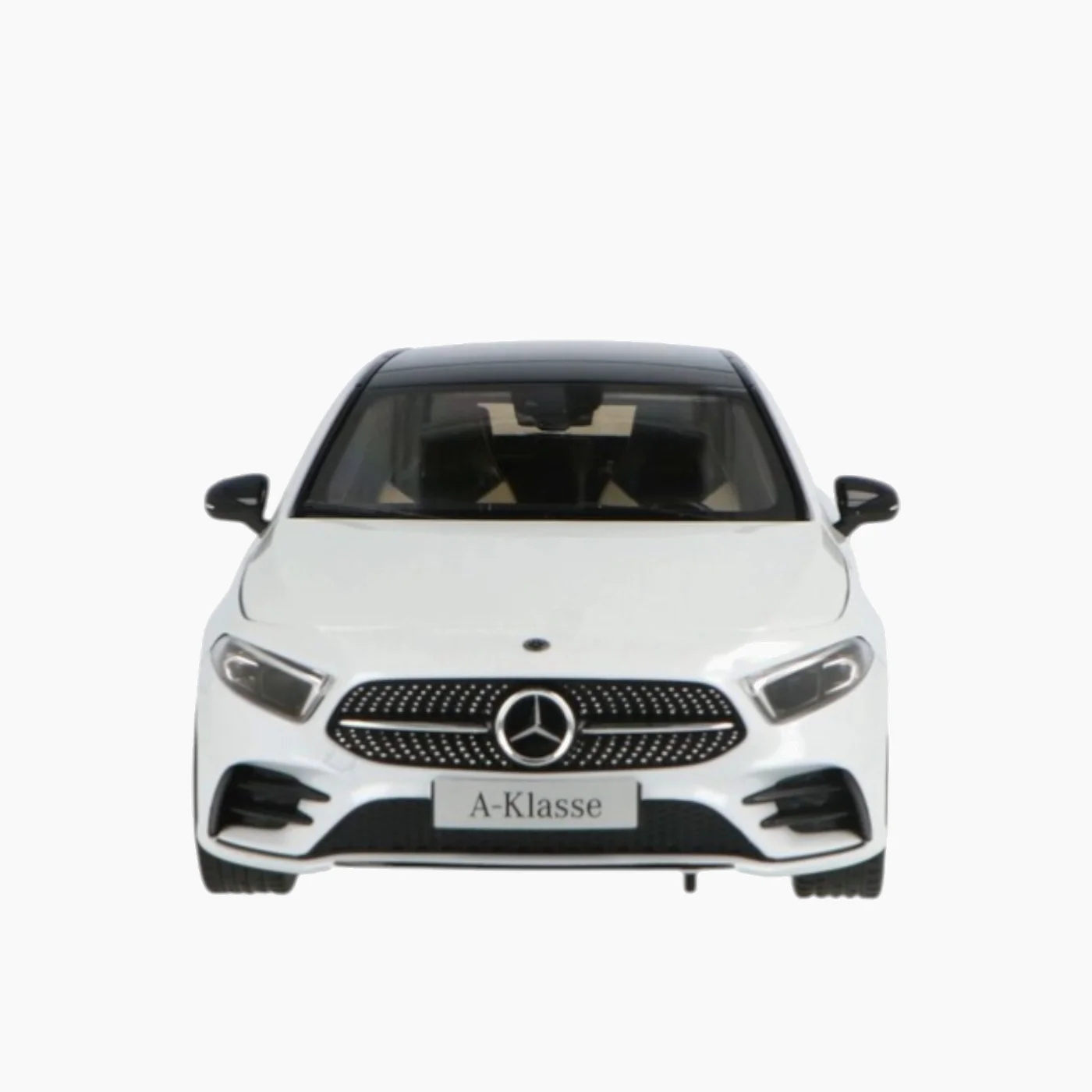 Norev Mercedes A-Class White Metallic 1:18 Scale Model Car - Image 12