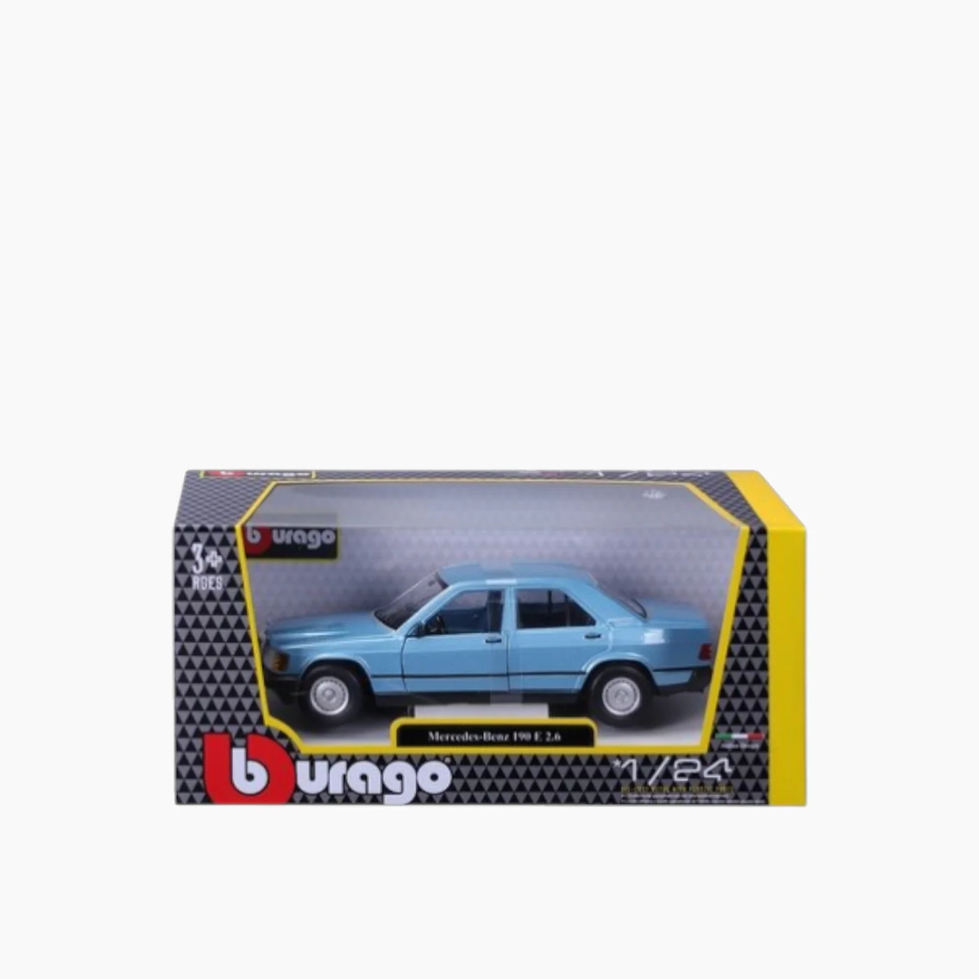 Maisto Burago Mercedes-Benz 190E (1987) 1:25 Collection A (No Stand) - Image 10
