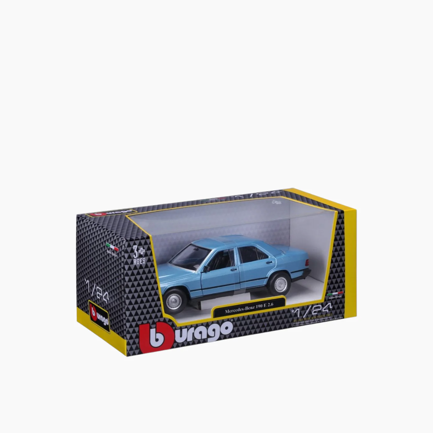 Maisto Burago Mercedes-Benz 190E (1987) 1:25 Collection A (No Stand) - Image 11