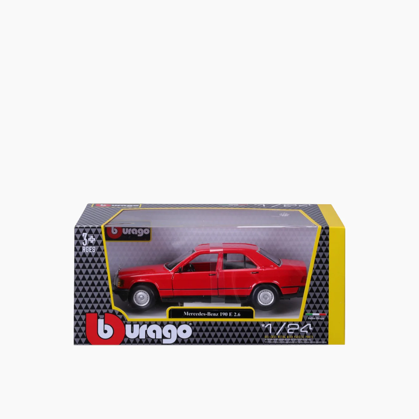 Maisto Burago Mercedes-Benz 190E (1987) 1:25 Collection A (No Stand) - Image 23