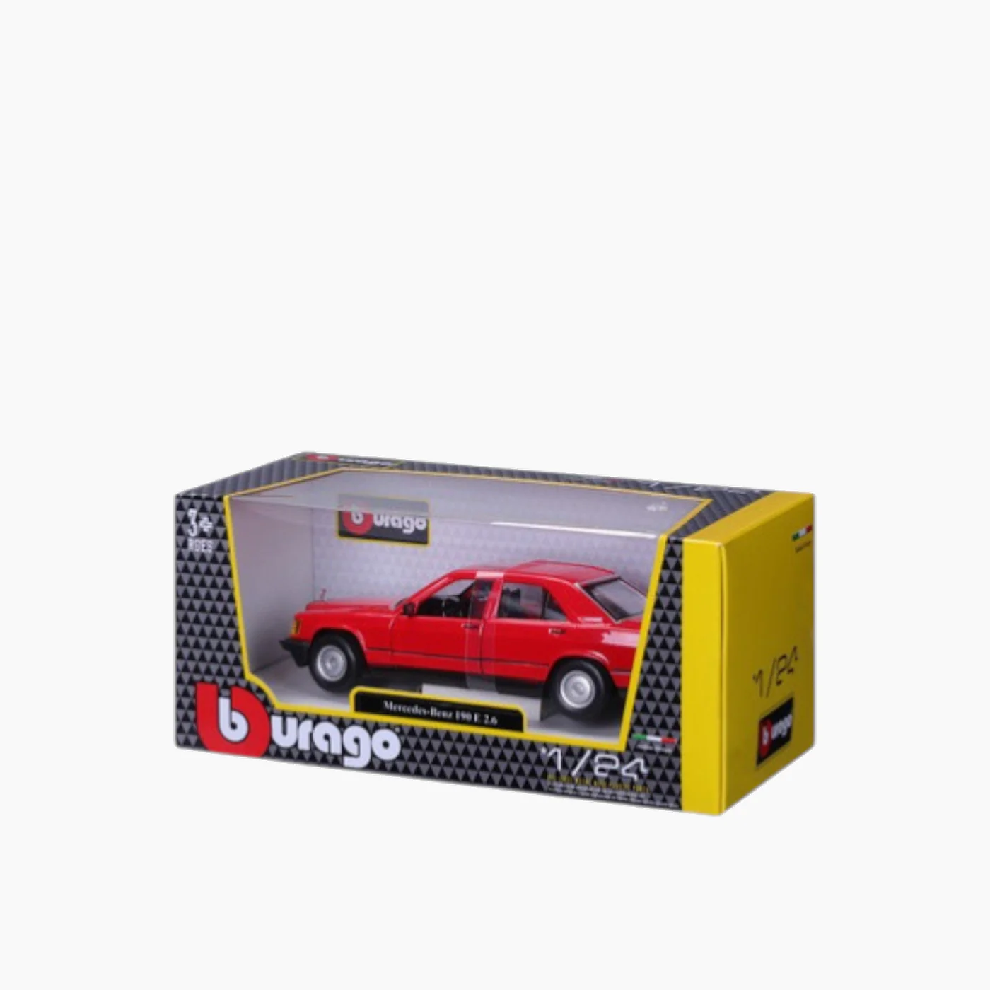 Maisto Burago Mercedes-Benz 190E (1987) 1:25 Collection A (No Stand) - Image 25