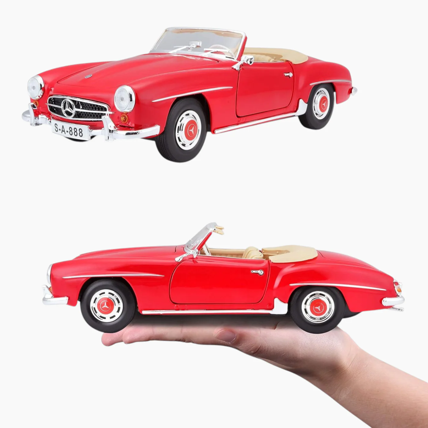 Maisto Burago Mercedes-Benz 190SL (1955) 1:18 Special Edition (B) - Image 12