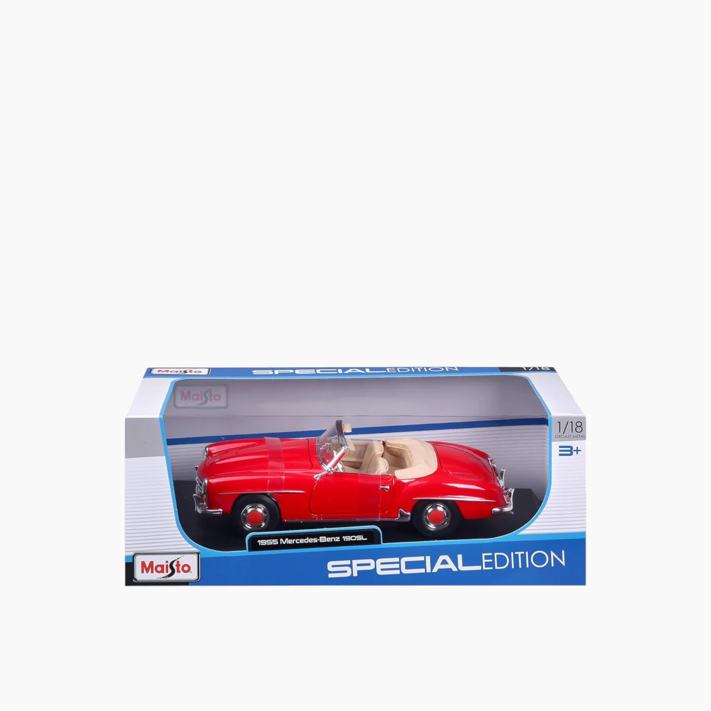 Maisto Burago Mercedes-Benz 190SL (1955) 1:18 Special Edition (B) - Image 9