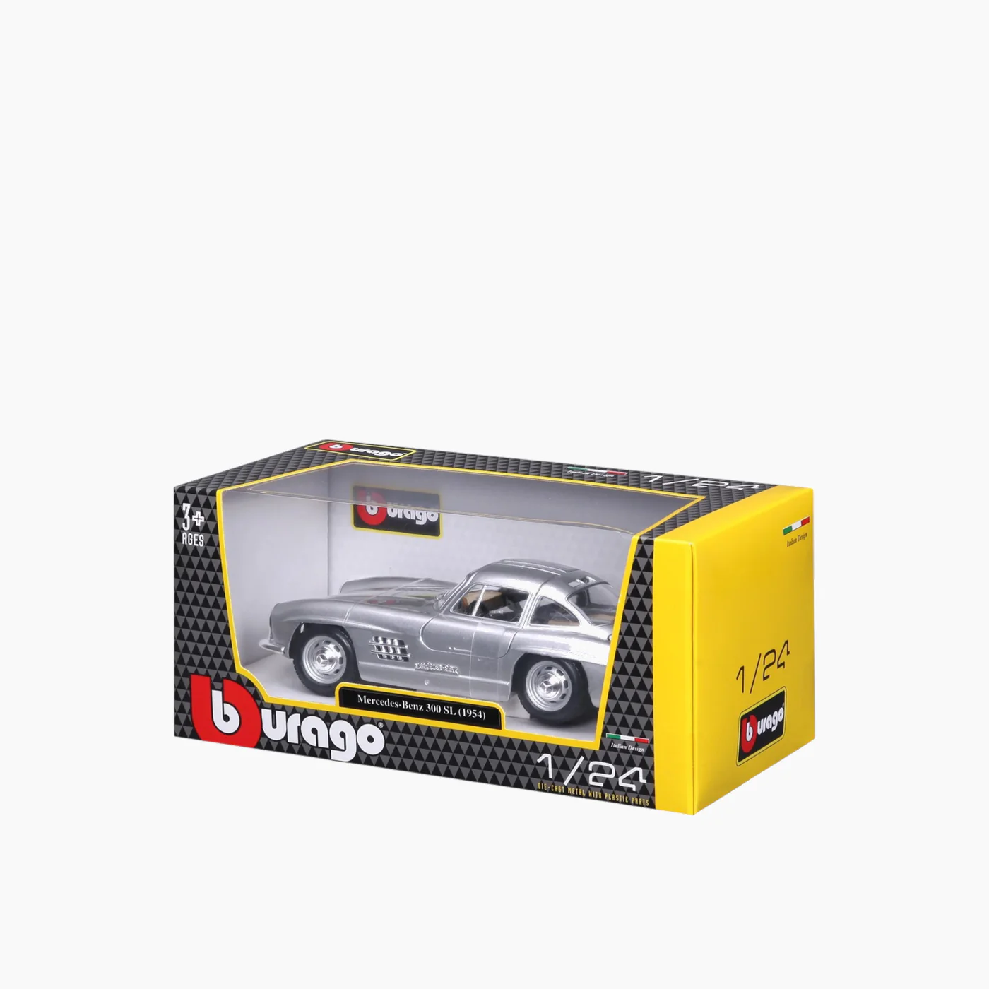 Maisto Burago Mercedes-Benz 300 SL (1954) 1:24 Collection B (No Stand) - Image 14